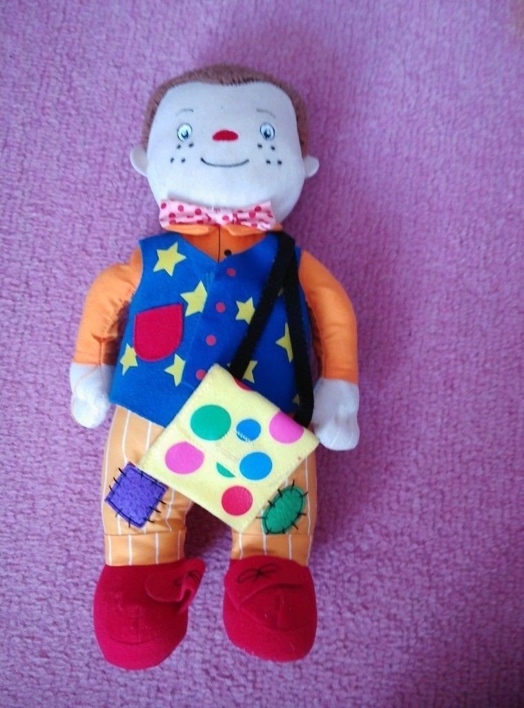 mr tumble talking soft toy